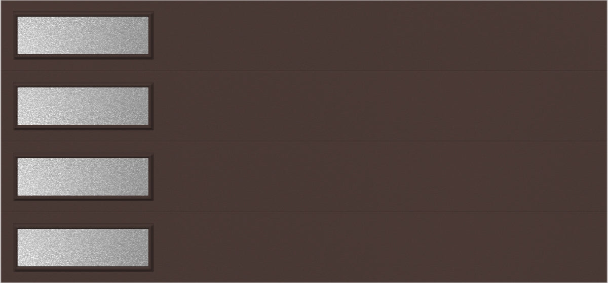 9'x7' Window - Skyflush Left   - Brown - Obscure