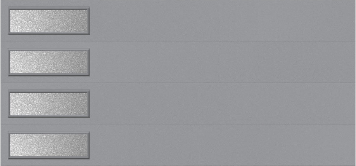 15'x7' Window - Skyflush Left  - Gray - Obscure