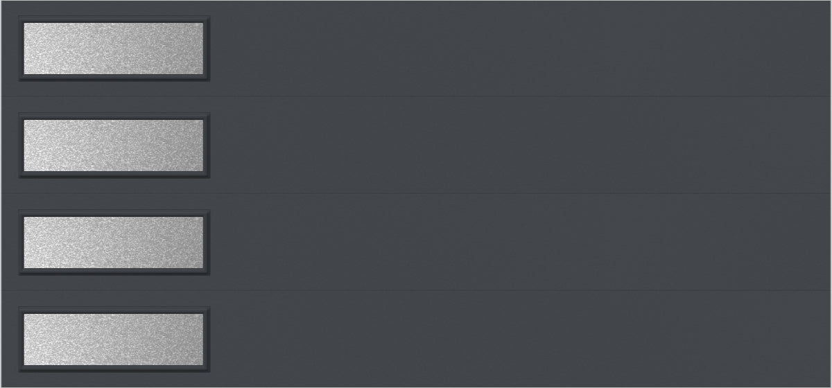 9'x7' Window - Skyflush Left   - Graphiete - Obscure