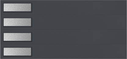 9'x7' Window - Skyflush Left   - Graphiete - Obscure