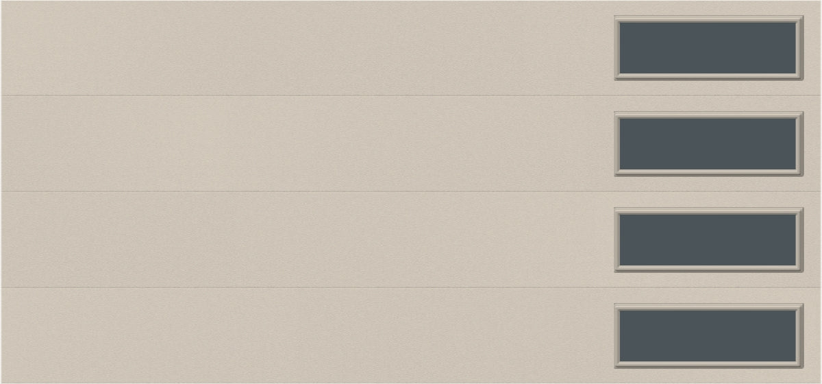 9'x7' Window - Skyflush Right  - Almond - Tinted 