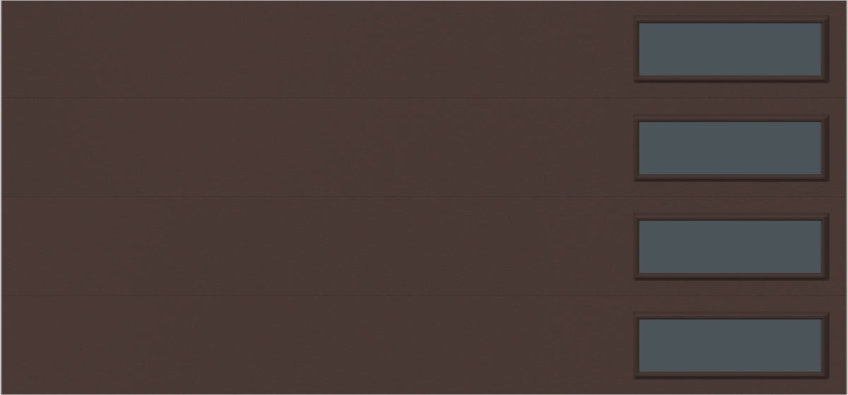 9'x7' Window - Skyflush Right  - Brown - Tinted 