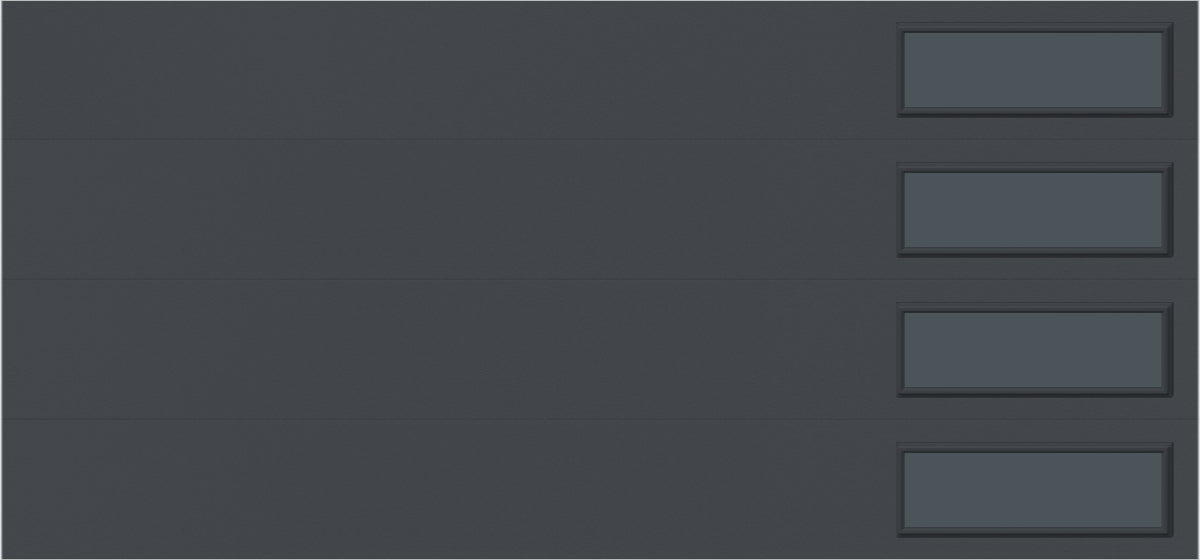 9'x7' Window - Skyflush Right  - Graphiete - Tinted 