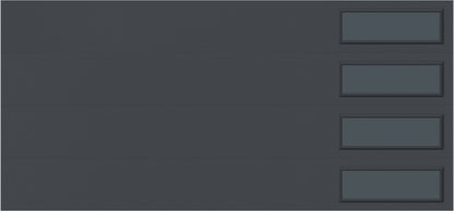 9'x7' Window - Skyflush Right  - Graphiete - Tinted 