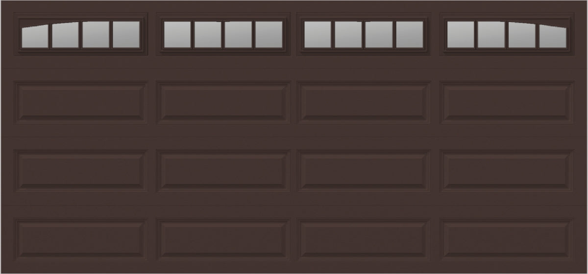 15x7 -  Long with glass Arched Stockbridge Long - Clear  With glass Long - Brown