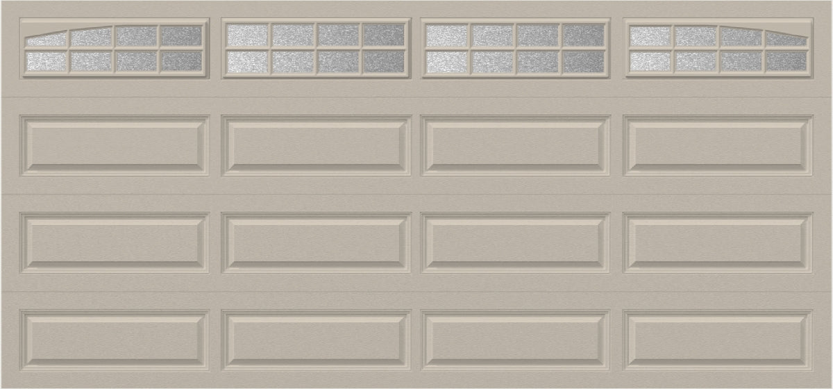 15x7 - Arched Stockton Long - ObscureWith glass Long - Almond