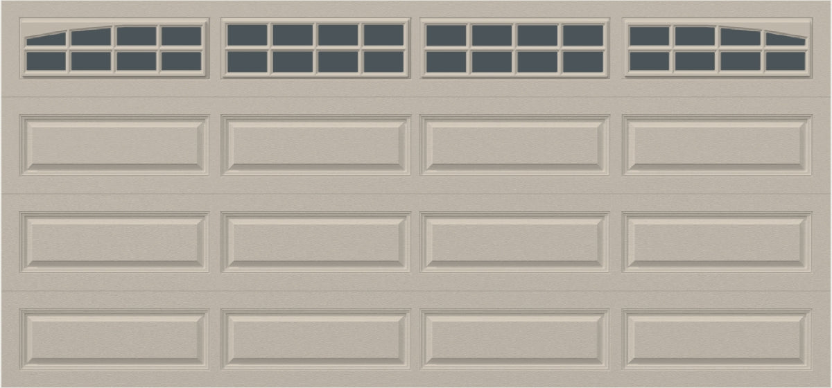 15x7 - Arched Stockton Long - Tinted With glass Long - Almond