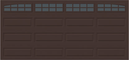 15x7 - Arched Stockton Long - Tinted With glass Long - Brown