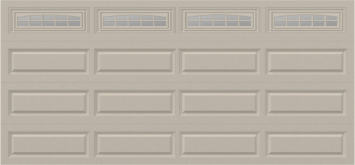 15x7 - Cascade - Frosted  With glass Long - Almond