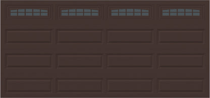 15x7 -  Cascade - Tinted  With glass Long - Brown