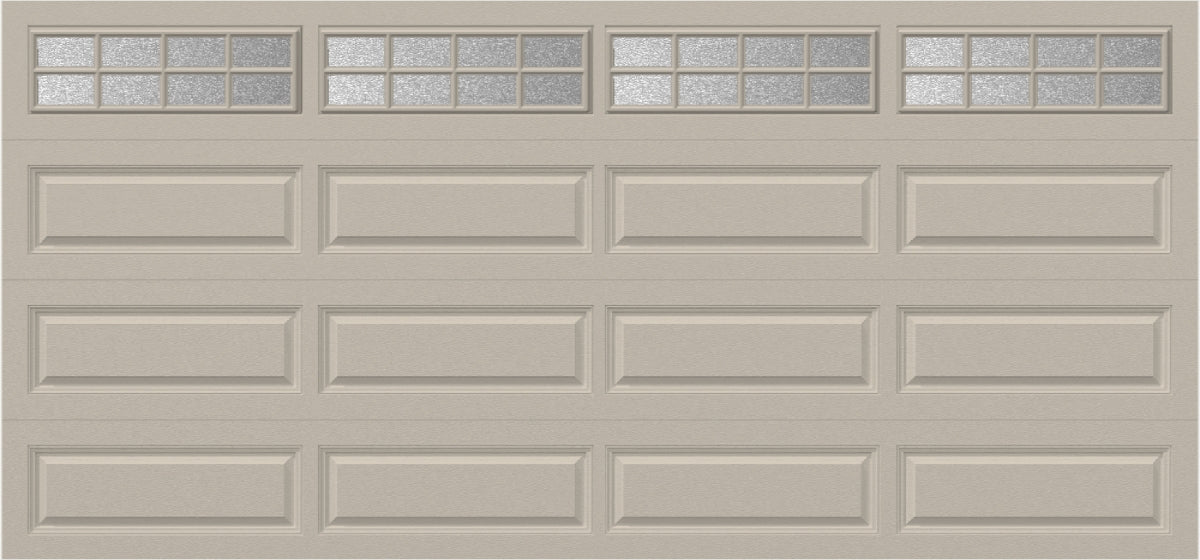 15x7 -  Obscure- Stockton With glass Long - Almond