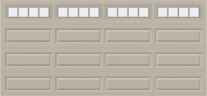 15x7 - Straight Stockbridge Long - Frosted With glass Long - Almond