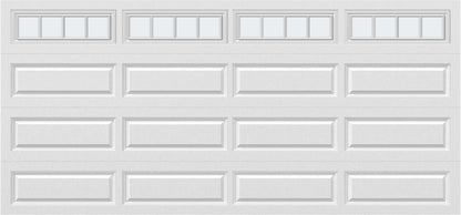 15x7 - Straight Stockbridge Long - Frosted With glass Long - White