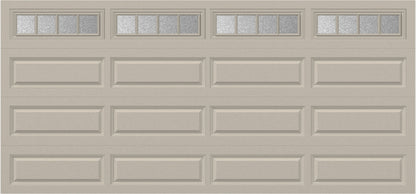 15x7 - Straight Stockbridge Long - Obscure With glass Long - Almond