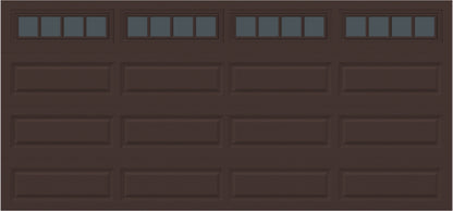 15x7 -  Straight Stockbridge Long - Tinted   With glass Long - Brown