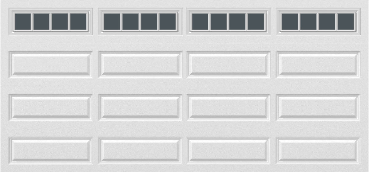 15x7 -  Straight Stockbridge Long - Tinted   With glass Long - White