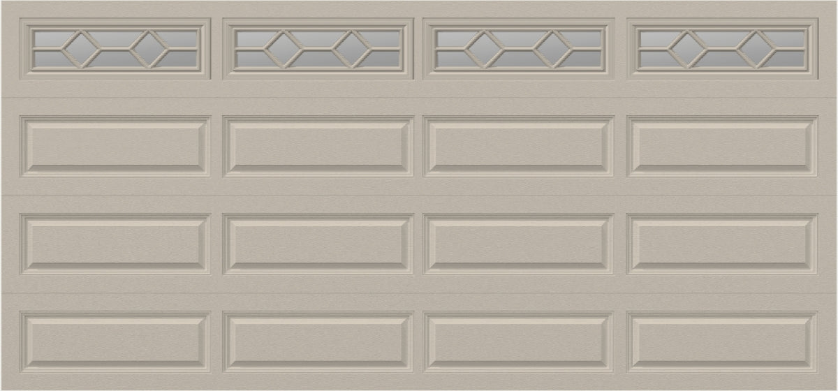 15x7 - Waterton Long 1 - Clear -  With glass Long - Almond