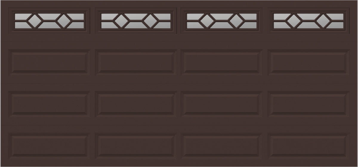 15x7 -  Waterton Long 1 - Clear -  With glass Long - Brown