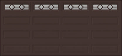 15x7 -  Waterton Long 1 - Clear -  With glass Long - Brown