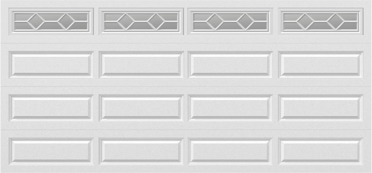 15x7 -  Waterton Long 1 - Clear - With glass Long - White