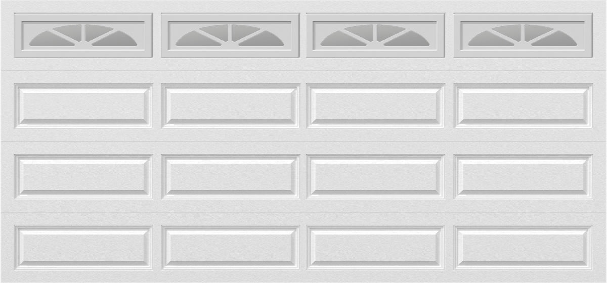 15x7 -  Waterton Long 2  - Clear  - With glass Long - White