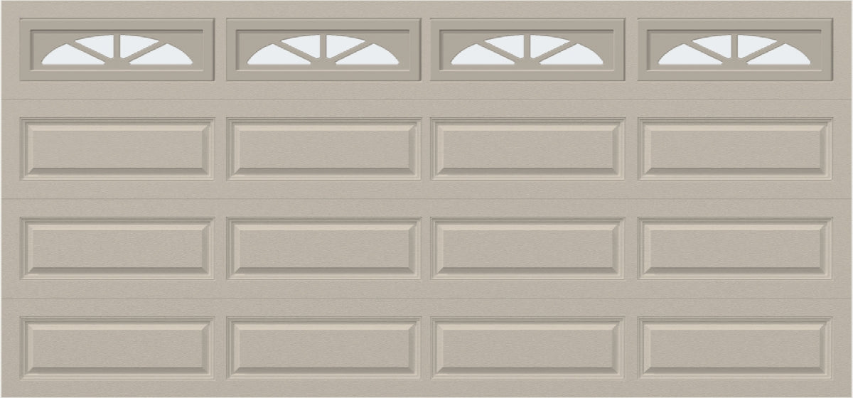 15x7 -  Waterton Long 2 - Frosted -  With glass Long - Almond