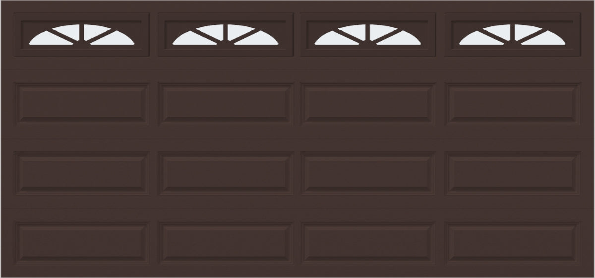 15x7 -  Waterton Long 2 - Frosted -  With glass Long - Brown