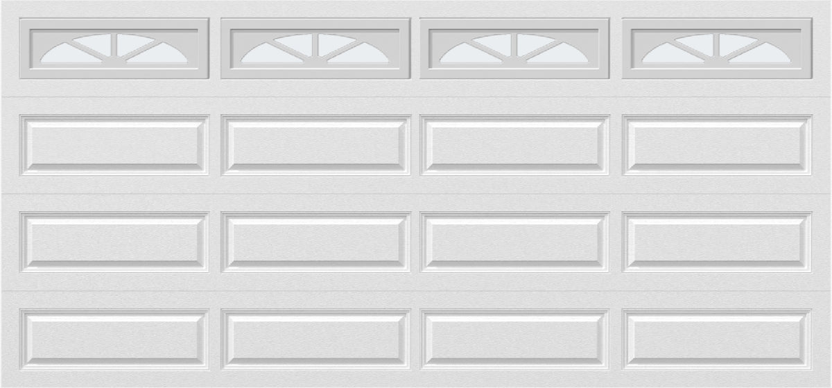 15x7 -  Waterton Long 2 - Frosted - With glass Long - White