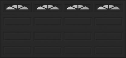 15x7 -  Waterton Long 2 - Frosted -   With glass Long - Black