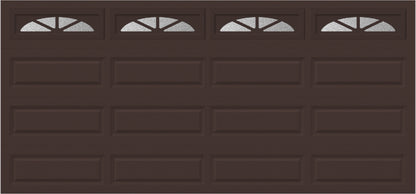 15x7 -  Waterton Long 2 - Obscure -  With glass Long - Brown.