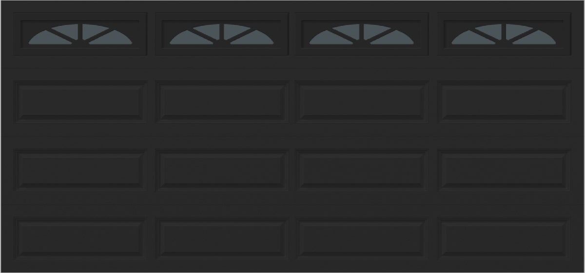 15x7 -  Waterton Long 2 - Tinted -   With glass Long - Black