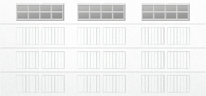 15x7 - Clear -  Stockton With glass Short - White