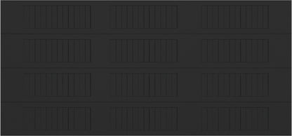 15x7 - No glass Long - Black