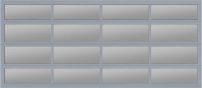 16'x7' Window - Aluminum - Clear Anodized - Black Laminate