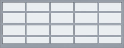 18'x7' Window - Aluminum - Anodized - Frosted