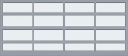 16'x7' Window - Aluminum - Anodized - Frosted