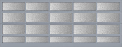 18'x7' Window - Aluminum - Anodized - Obscure