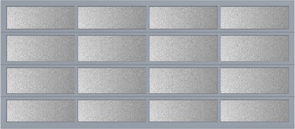 16'x7' Window - Aluminum - Anodized - Obscure