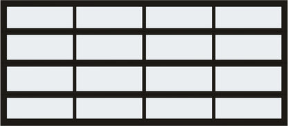 16'x7' Window - Aluminum - Dark Bronze - White Laminate