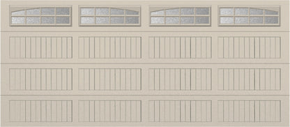 16x7 - Arched Stockton Long - Tinted With glass Long - Almond