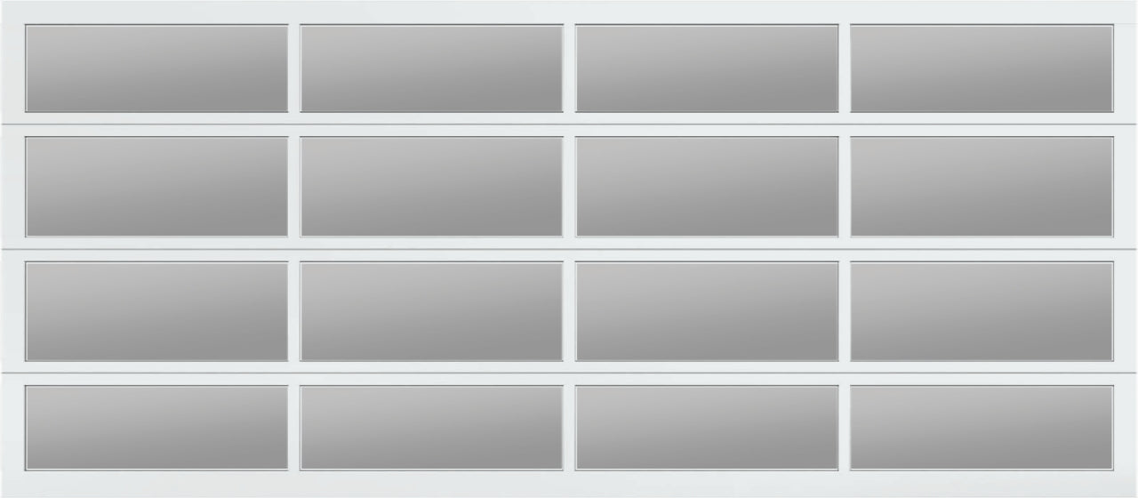 16'x7' Window - Aluminum - White - Clear