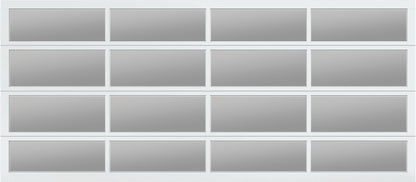 16'x7' Window - Aluminum - White - Clear