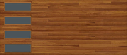 16x7 Window - Cedar Left - Tinted