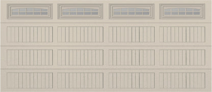 16x7 - Cascade - Clear  With glass Long - Almond