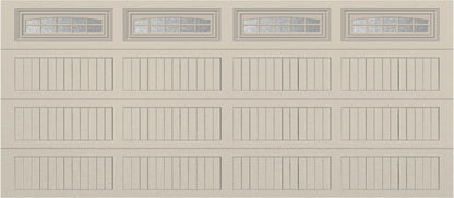 16x7 - Cascade - Obscure  With glass Long - Almond