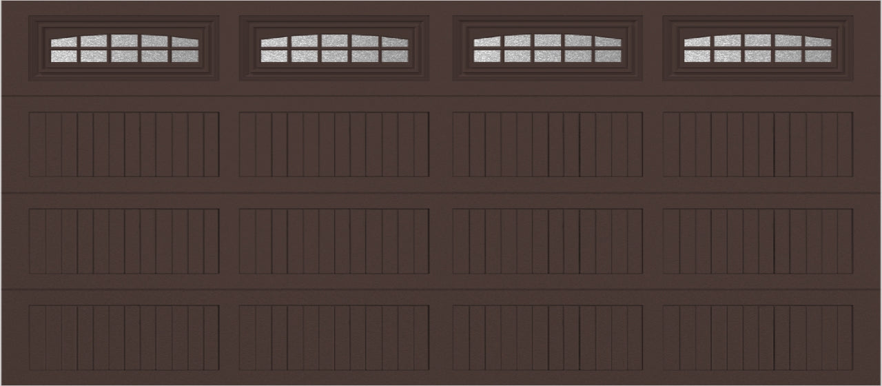 16x7 -  Cascade - Obscure  With glass Long - Brown