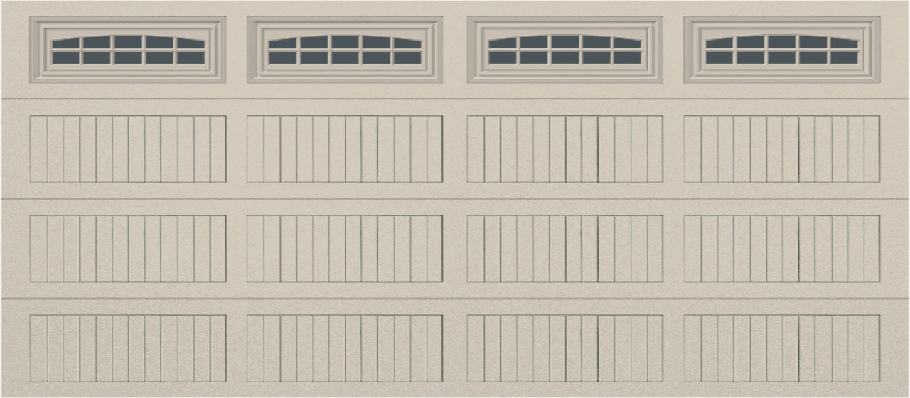 16x7 - Cascade - Tinted  With glass Long - Almond