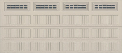 16x7 - Cascade - Tinted  With glass Long - Almond