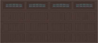 16x7 -  Cascade - Tinted  With glass Long - Brown