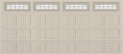 16x7 -  Cascade Short - Frosted  With glass - Almond